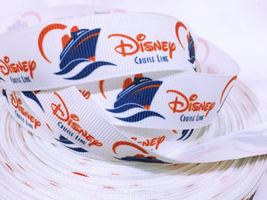 Ribbon by the Yard - Disney DCL - Cruise Ribbon