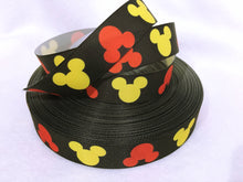 Load image into Gallery viewer, Ribbon by the Yard - Mickey Head Ribbon
