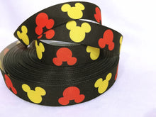 Load image into Gallery viewer, Ribbon by the Yard - Mickey Head Ribbon
