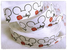 Load image into Gallery viewer, Ribbon by the Yard - Mickey Outline Ribbon
