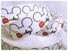 Load image into Gallery viewer, Ribbon by the Yard - Mickey Outline Ribbon
