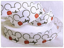 Load image into Gallery viewer, Ribbon by the Yard - Mickey Outline Ribbon
