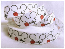 Load image into Gallery viewer, Ribbon by the Yard - Mickey Outline Ribbon
