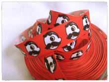 Load image into Gallery viewer, Ribbon by the Yard - Natty Boh - Red - Baltimore
