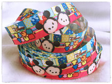 Load image into Gallery viewer, Ribbon by the Yard - Tsum Tsum Ribbon - Mickey and Minnie
