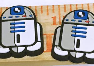 Set of 2 - PVC Resin - SW - Droid - R2D2