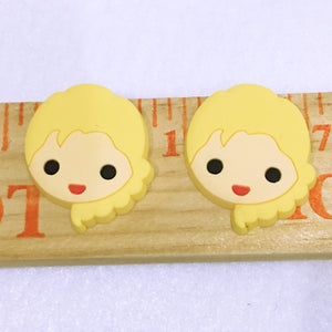 Set of 2 - PVC Resin - Rapunzel - Long Haired Princess