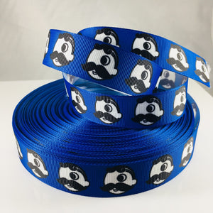 Ribbon by the Yard - Natty Boh - Blue - Baltimore