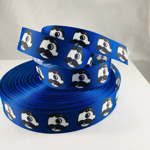 Ribbon by the Yard - Natty Boh - Blue - Baltimore