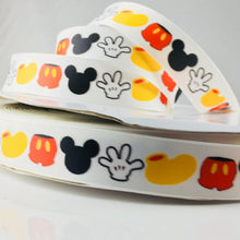 Load image into Gallery viewer, Ribbon by the Yard - Mickey Parts - Gloves - Shoes - Pants
