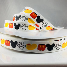 Load image into Gallery viewer, Ribbon by the Yard - Mickey Parts - Gloves - Shoes - Pants
