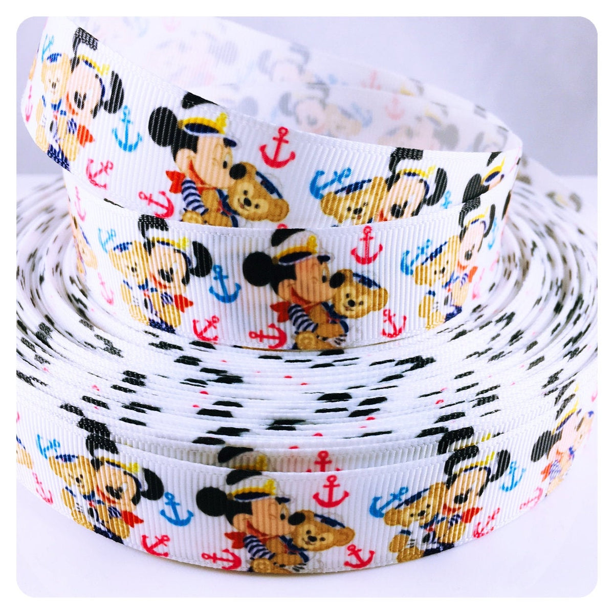 Ribbon by the Yard - Disney DCL - Cruise Ribbon – Giraffic Crafts and ...