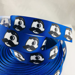 Ribbon by the Yard - Natty Boh - Blue - Baltimore