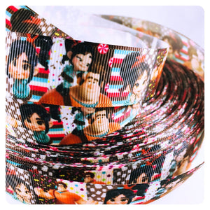 Ribbon by the Yard - Wreck It Ralph - Vanelope Ribbon