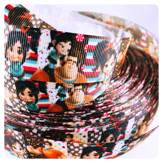 Ribbon by the Yard - Wreck It Ralph - Vanelope Ribbon