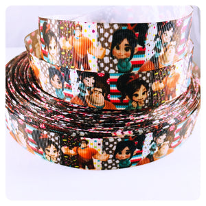 Ribbon by the Yard - Wreck It Ralph - Vanelope Ribbon