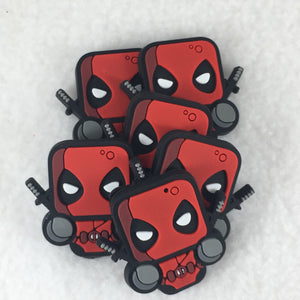 Set of 2 - PVC Resin - Deadpool - Merc with the Mouth