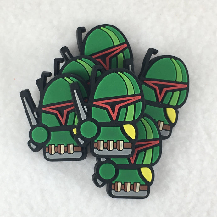 Set of 2 - PVC Resin - SW- Boba Fett - Bounty Hunter