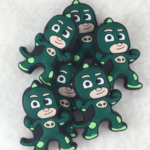 Set of 2 - PVC Resin - PJ Masks - Gekko