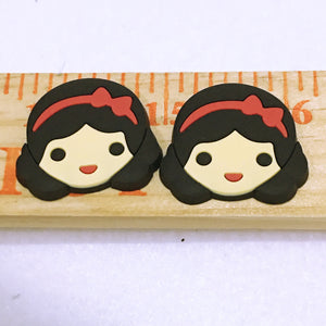 Set of 2 - PVC Resin - Snow White - Princess