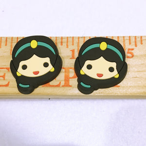 Set of 2 - PVC Resin - Jasmine - Princess - Aladdin