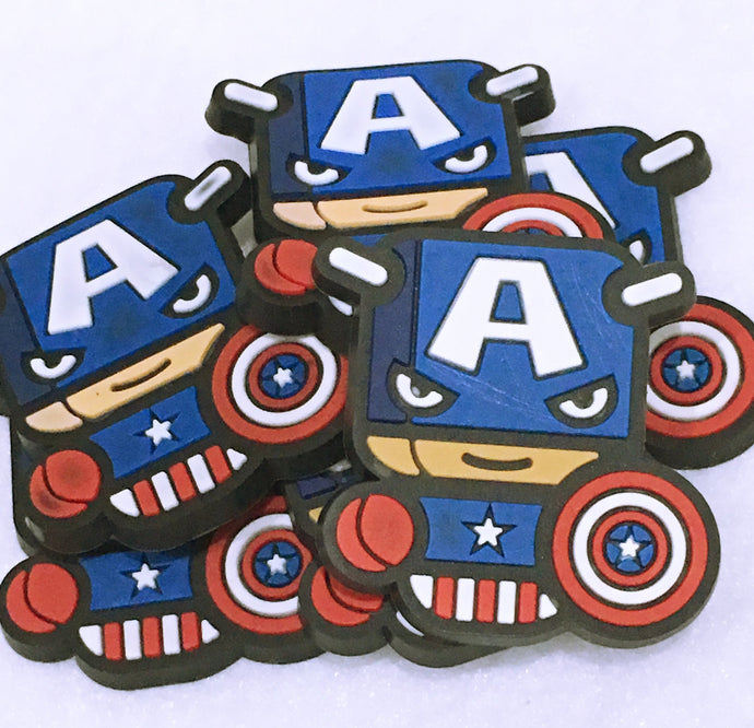 Set of 2 - PVC Resin - Captain America - Avengers