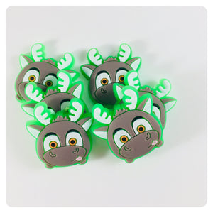 Set of 2 - PVC Resin - Sven - Moose  - Frozen