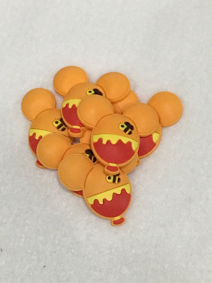 Set of 2 - PVC Resin - Winnie the Pooh - Balloon