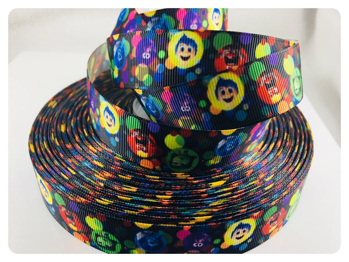 Ribbon by the Yard - Inside Out Character Ribbon
