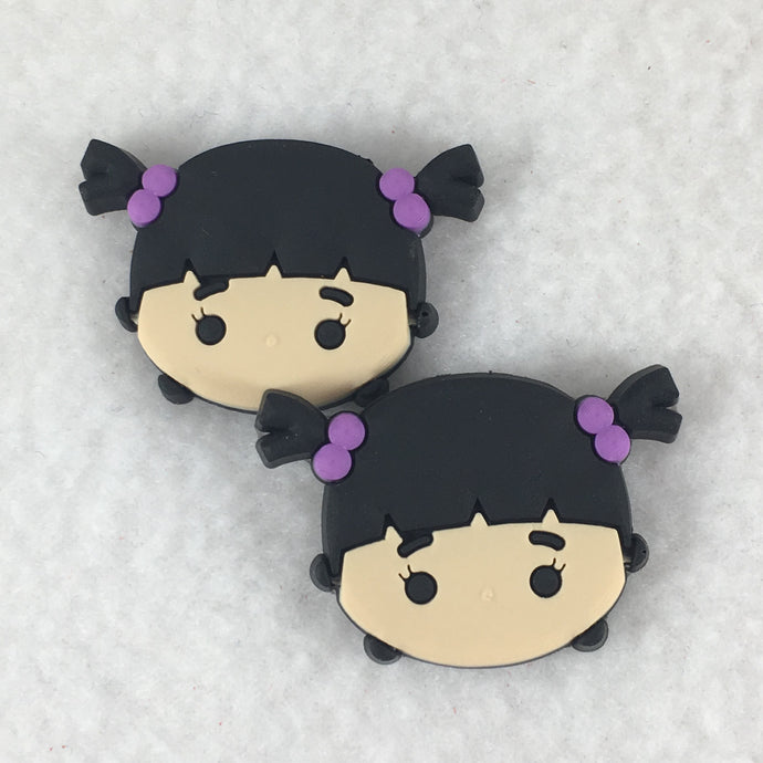 Set of 2 - PVC Resin - Boo - Monsters