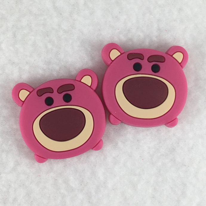 Set of 2 - PVC Resin - Toy Story - Lotso - Strawberry Bear
