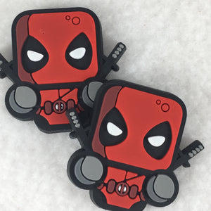 Set of 2 - PVC Resin - Deadpool - Merc with the Mouth