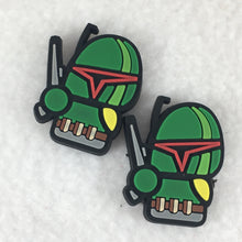 Load image into Gallery viewer, Set of 2 - PVC Resin - SW- Boba Fett - Bounty Hunter

