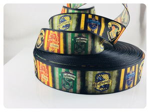 Ribbon by the Yard - HP - Wizard School - School Logos