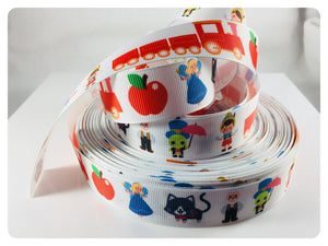 Ribbon by the Yard - Pinocchio Ribbon
