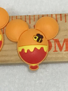 Set of 2 - PVC Resin - Winnie the Pooh - Balloon