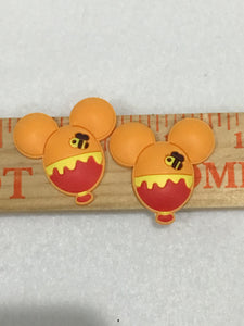 Set of 2 - PVC Resin - Winnie the Pooh - Balloon