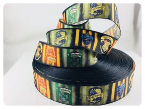 Ribbon by the Yard - HP - Wizard School - School Logos