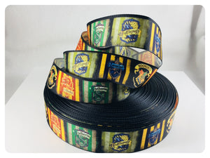 Ribbon by the Yard - HP - Wizard School - School Logos