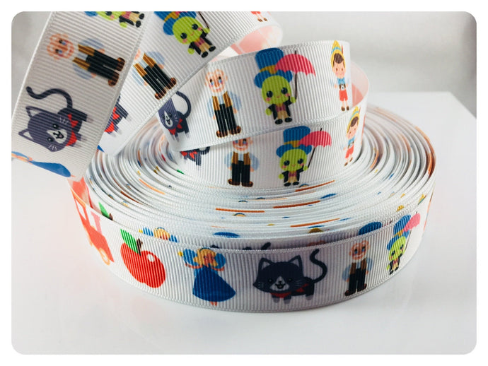 Ribbon by the Yard - Pinocchio Ribbon