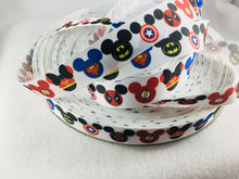Load image into Gallery viewer, Ribbon by the Yard - Mickey Heads Superheros
