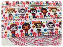 Load image into Gallery viewer, Ribbon by the Yard - Coco - Miguel - Dia De Los Muertos
