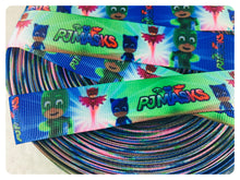 Load image into Gallery viewer, Ribbon by the Yard - PJ Masks Ribbon
