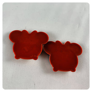 Set of 2 - PVC Resin - Mrs. Mouse