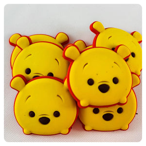 Set of 2 - PVC Resin - Winnie the Pooh