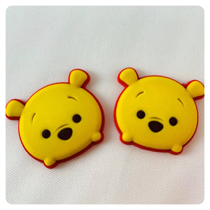 Set of 2 - PVC Resin - Winnie the Pooh