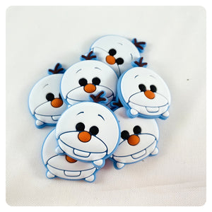 Set of 2 - PVC Resin - Olaf - Frozen - Snowman