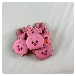 Set of 2 - PVC Resin - Piglet - Winnie the Pooh