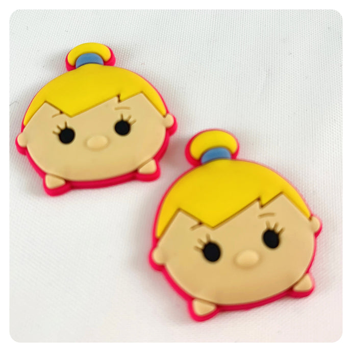 Set of 2 - PVC Resin - Tinkerbell - Fairy