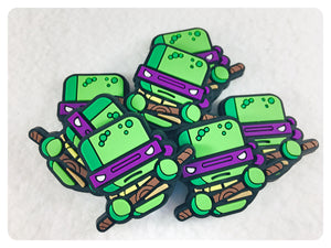 Set of 2 - PVC Resin - TMNT - Turtle - Donatello v1